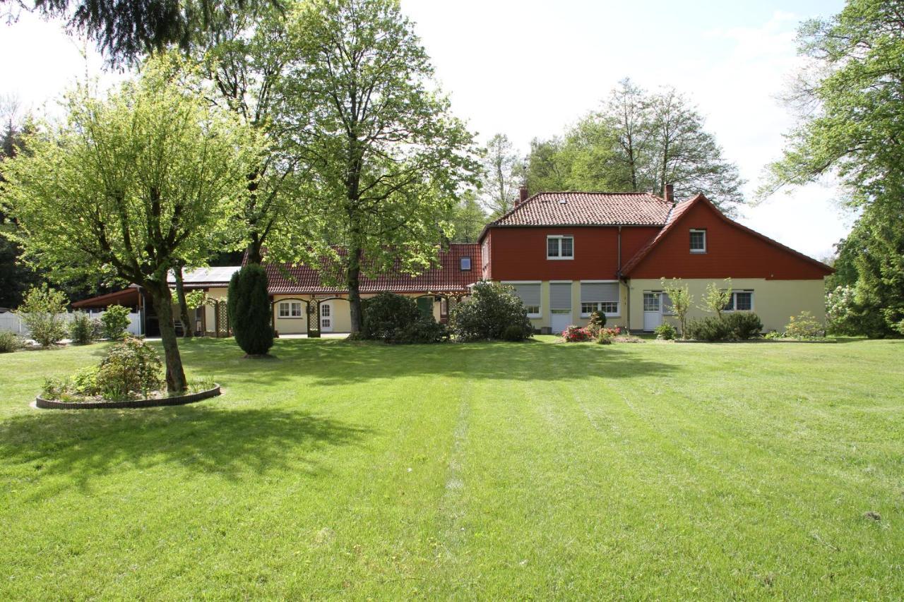 Hotel Gaestehaus Heidehof Soltau Exterior foto